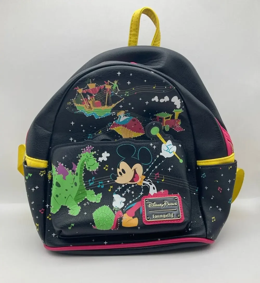 Disney Parks Main Street Electrical Parade Loungefly Backpack 50th Anniversary